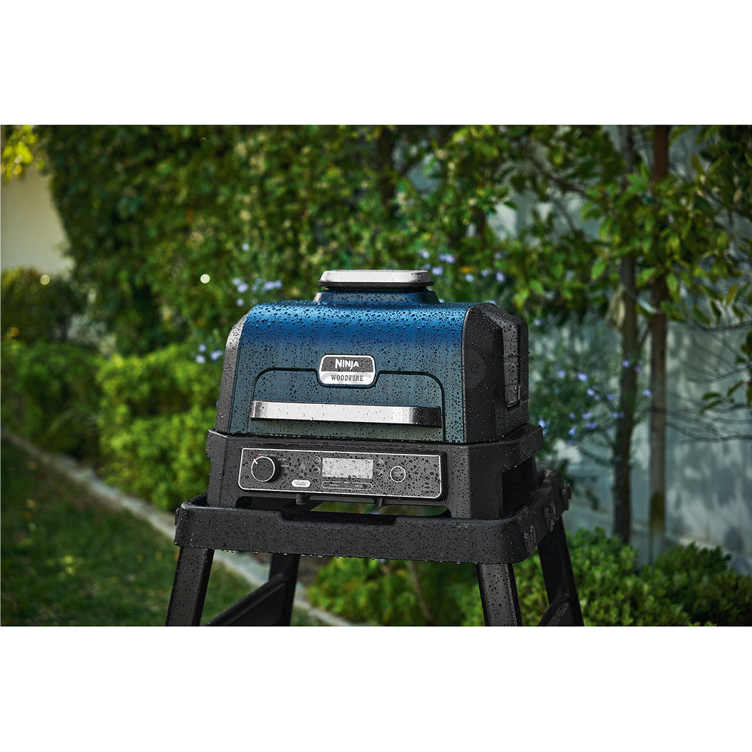 Ninja Woodfire Pro XL, black - Electric BBQ Grill & Smoker