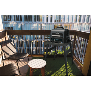 Elektrinis grilis ir rūkykla Ninja Woodfire Pro XL OG850EU, juodas