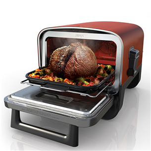 Elektrinė picos krosnis Ninja Woodfire OO101EU, Terracotta Red