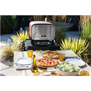Elektrinė picos krosnis Ninja Woodfire OO101EU, Terracotta Red
