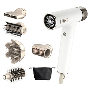 Shark SpeedStyle 5-in-1, 1700 W, baltas - Plaukų džiovintuvas HD352EU