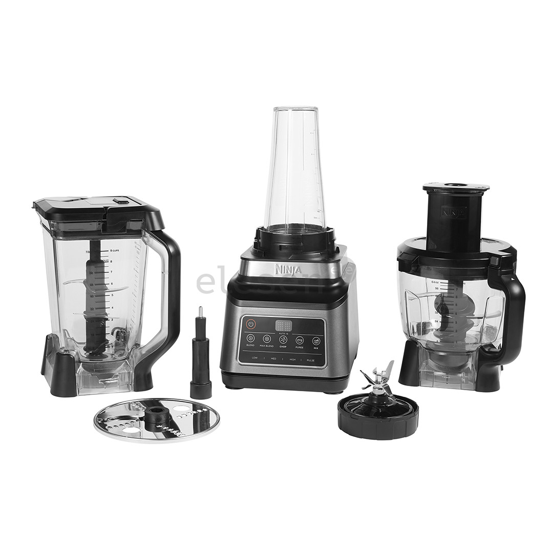 Ninja 3-in-1, Auto IQ, 1200 W, silver/black - Food processor