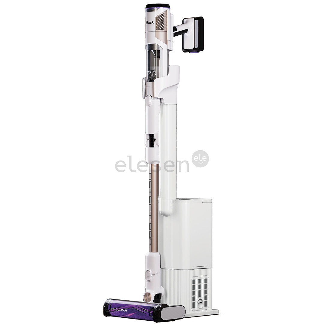 Belaidis dulkių siurblys Shark Detect Pro, automatinis ištuštinimas, baltas