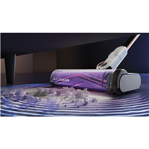 Belaidis dulkių siurblys Shark Detect Pro, automatinis ištuštinimas, baltas