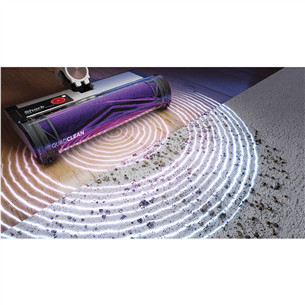 Belaidis dulkių siurblys Shark Detect Pro, automatinis ištuštinimas, baltas