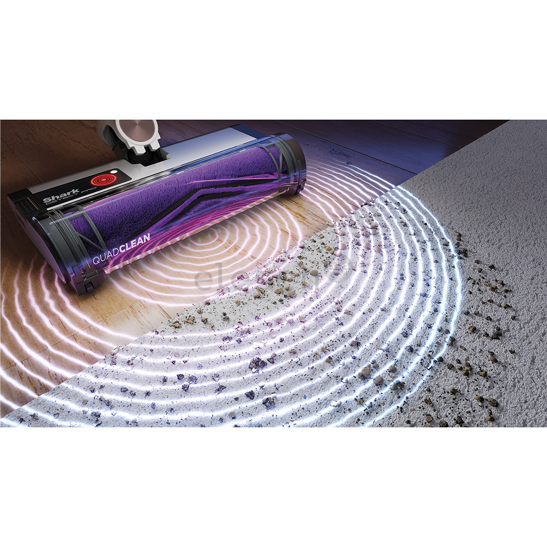 Belaidis dulkių siurblys Shark Detect Pro, automatinis ištuštinimas, baltas