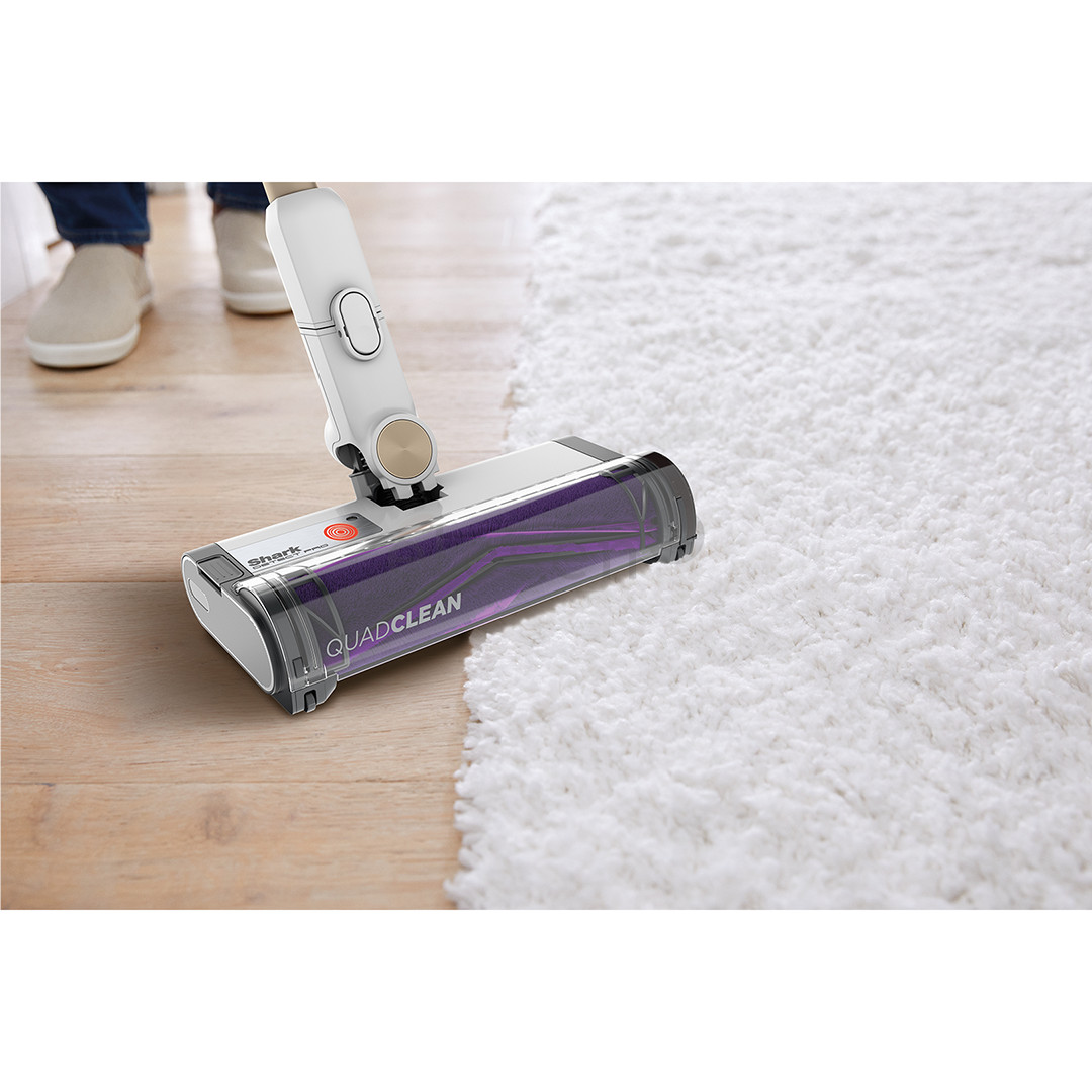 Belaidis dulkių siurblys Shark Detect Pro, automatinis ištuštinimas, baltas