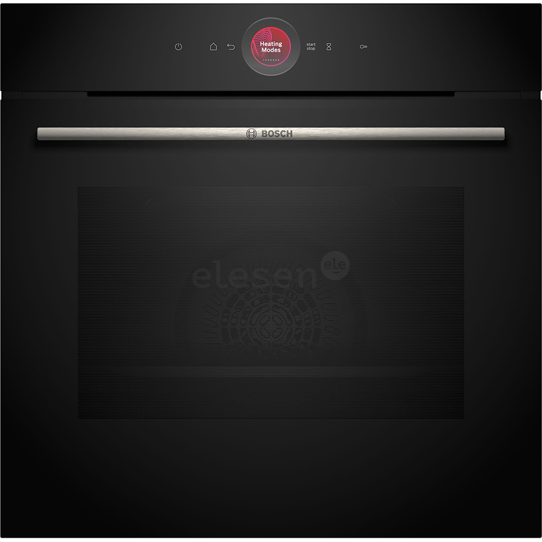 Bosch, Series 8, pyrolytic cleaning, 71 L, black - Built-in oven