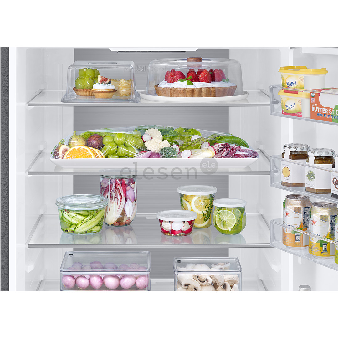 Samsung, SmartThings AI Energy, 203 cm, 538 L, nerūdijančio plieno - Šaldytuvas