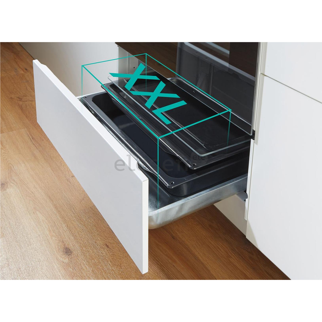 Gorenje, 71 L, width 60 cm, white - Gas cooker with electric oven Item - GKS6C70WF