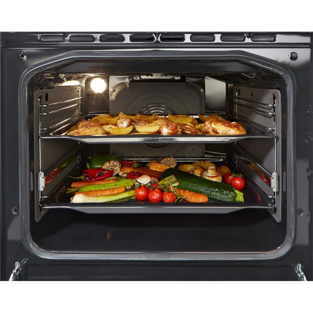 Gorenje, 71 L, width 60 cm, white - Gas cooker with electric oven Item - GKS6C70WF