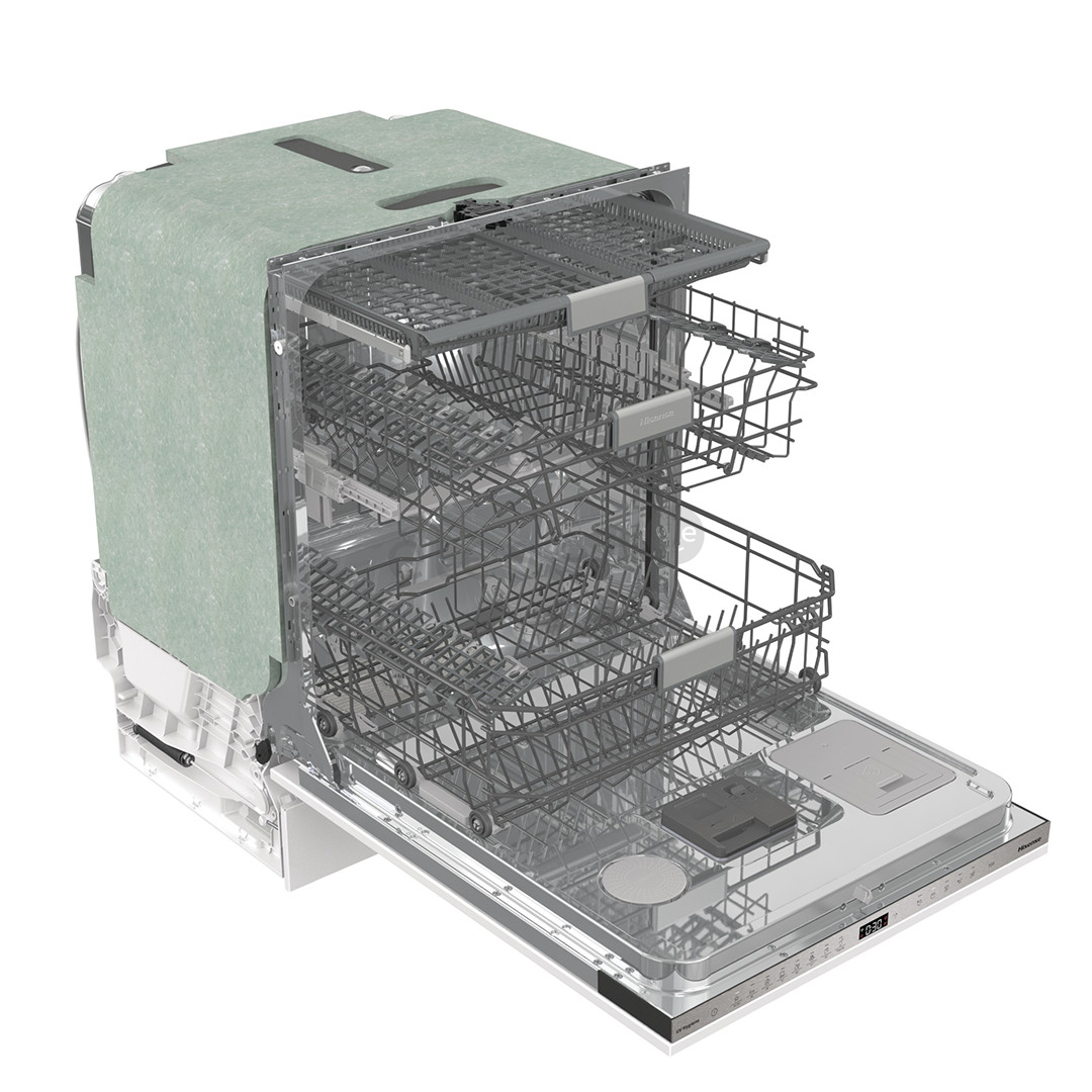 Hisense, 16 комплектов посуды - Интегрируемая посудомоечная машина