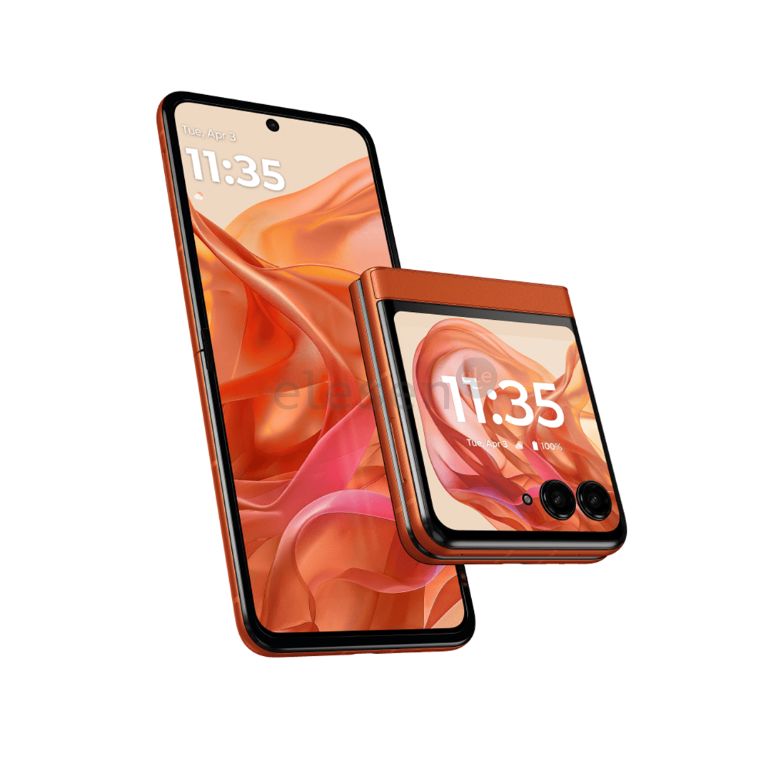 Išmanusis telefonas Motorola Razr 50, 256 GB, oranžinis   Prekė-PB200011SE