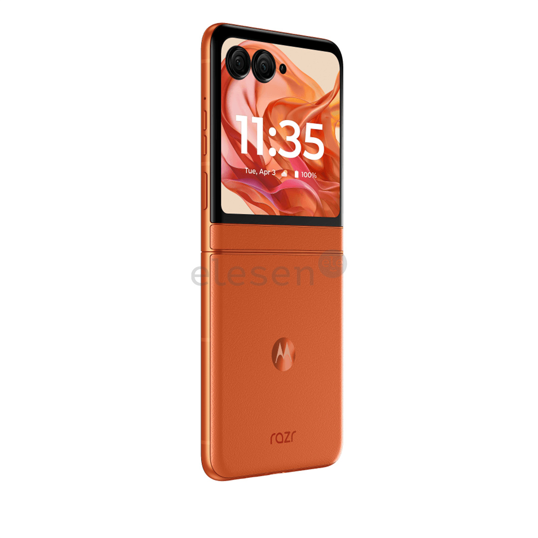 Išmanusis telefonas Motorola Razr 50, 256 GB, oranžinis   Prekė-PB200011SE