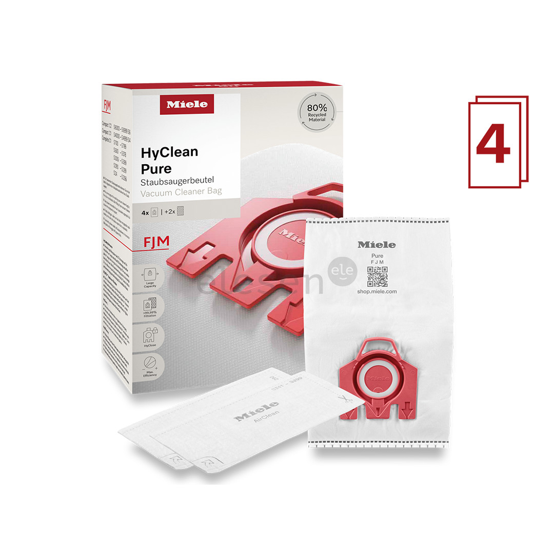 Miele HyClean Pure FJM, 4 pcs - Dust bags