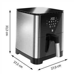 Karšto oro gruzdintuvė WMF Multi Taste, 1550 W, juoda  Prekė-415570011