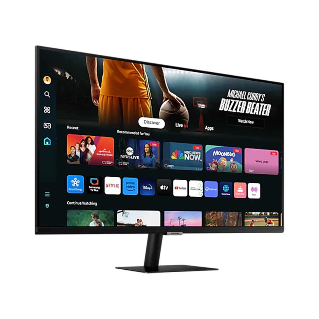 Samsung Smart Monitor M7 M70D, 32'', UHD, LED VA, USB-C, black - Monitor