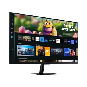 Samsung Smart Monitor M5 M50C, 32'', LED VA, черный - Монитор