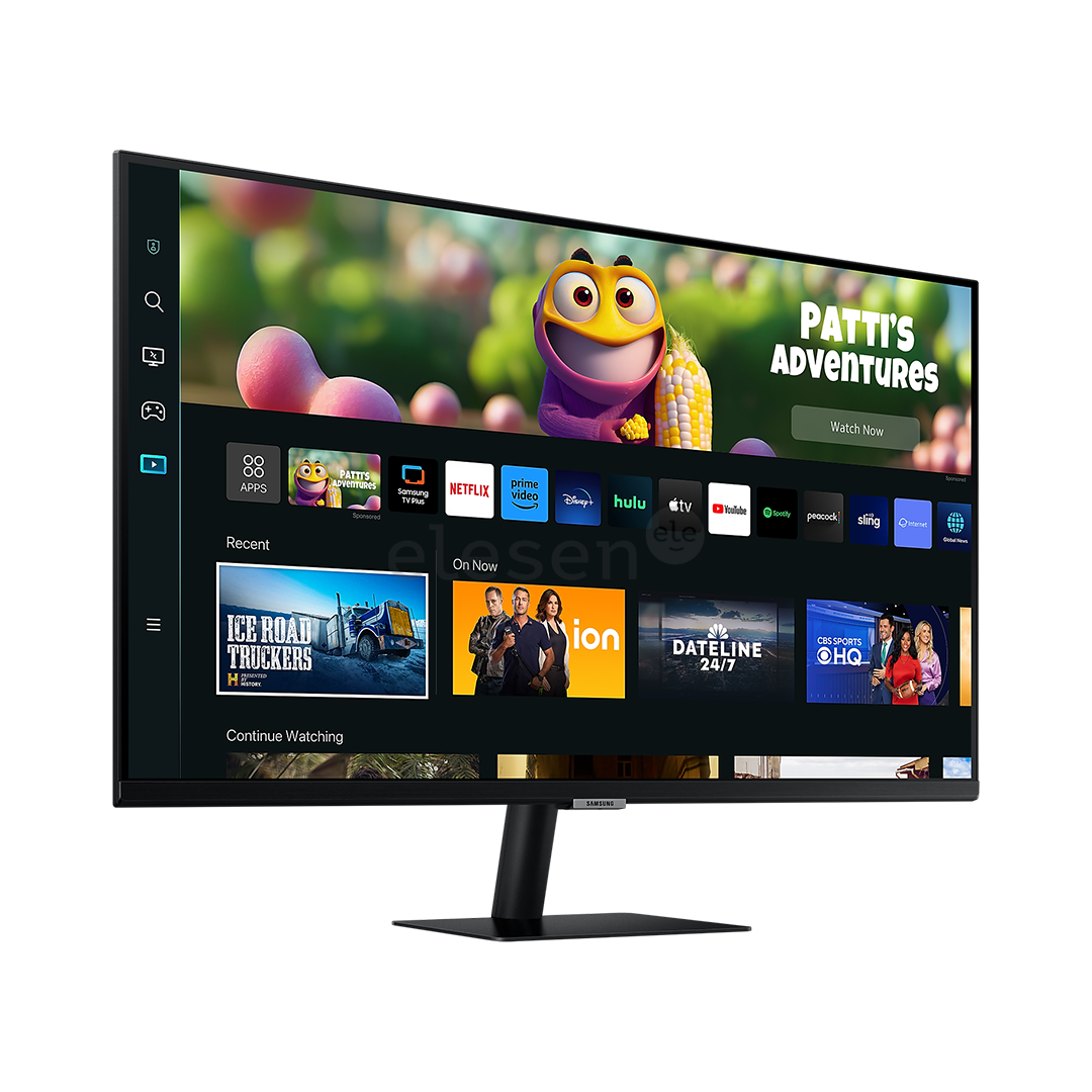 Samsung Smart Monitor M5 M50C, 32'', LED VA, черный - Монитор