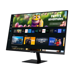 Samsung Smart Monitor M5 M50C, 32'', LED VA, черный - Монитор