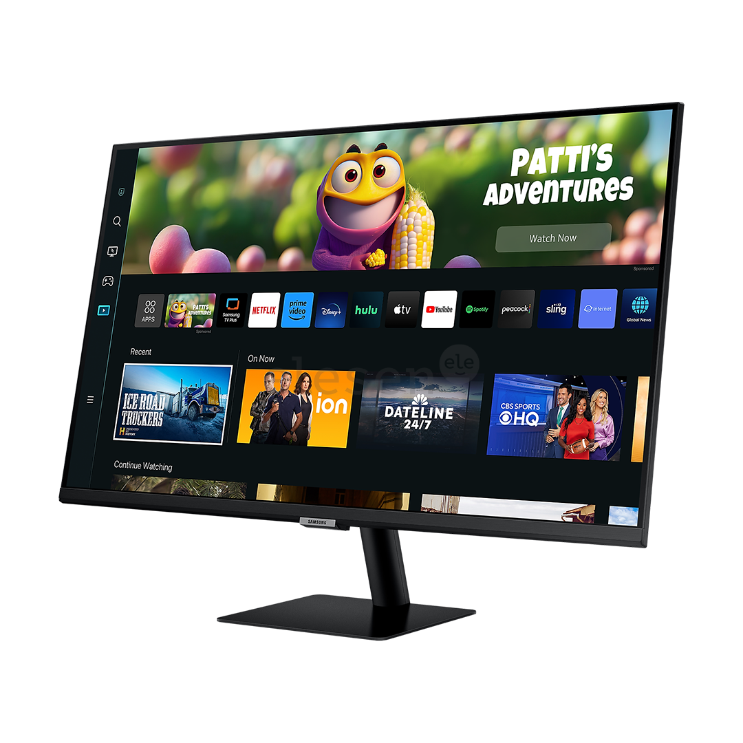 Samsung Smart Monitor M5 M50C, 32'', LED VA, черный - Монитор