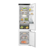 Hisense, NoFrost Dual, 284 L, aukštis 194 cm - Įmontuojamas šaldytuvas