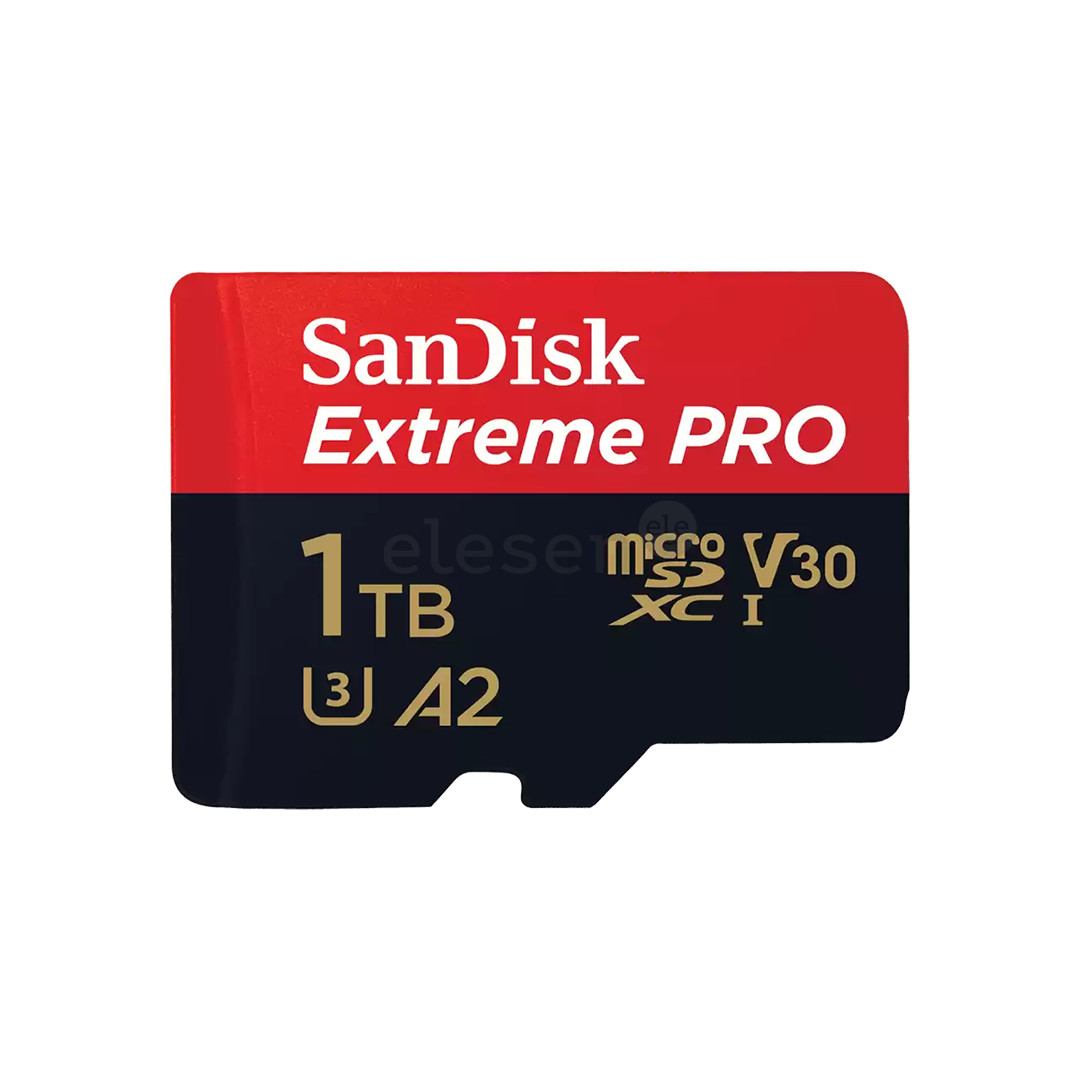 Sandisk Extreme Pro UHS-I, 1 TB, microSDXC, black - Memory card