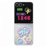 Samsung Flipsuit Case, Galaxy Flip6, прозрачный - Силиконовый чехол
