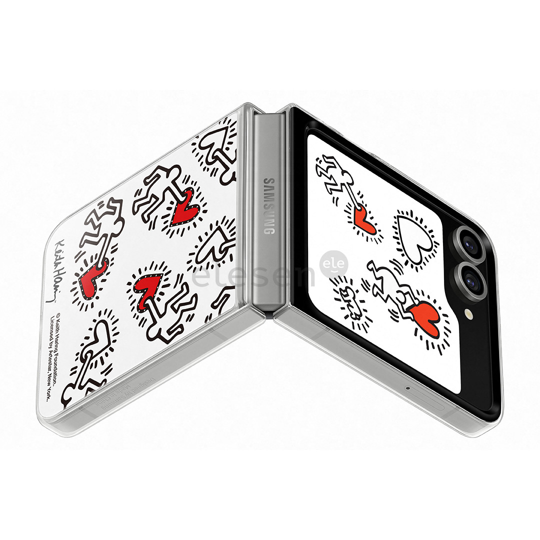 Samsung Flipsuit Case, Galaxy Flip6, baltas - Dėklas