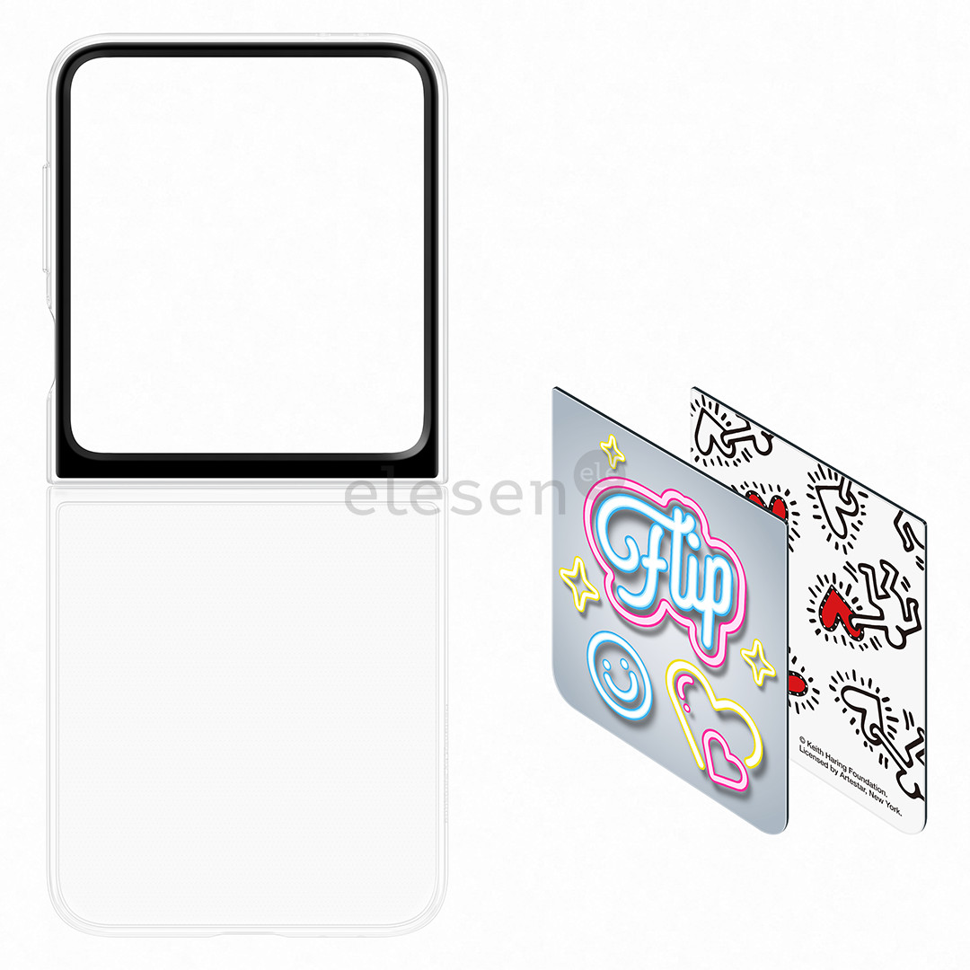 Samsung Flipsuit Case, Galaxy Flip6, baltas - Dėklas