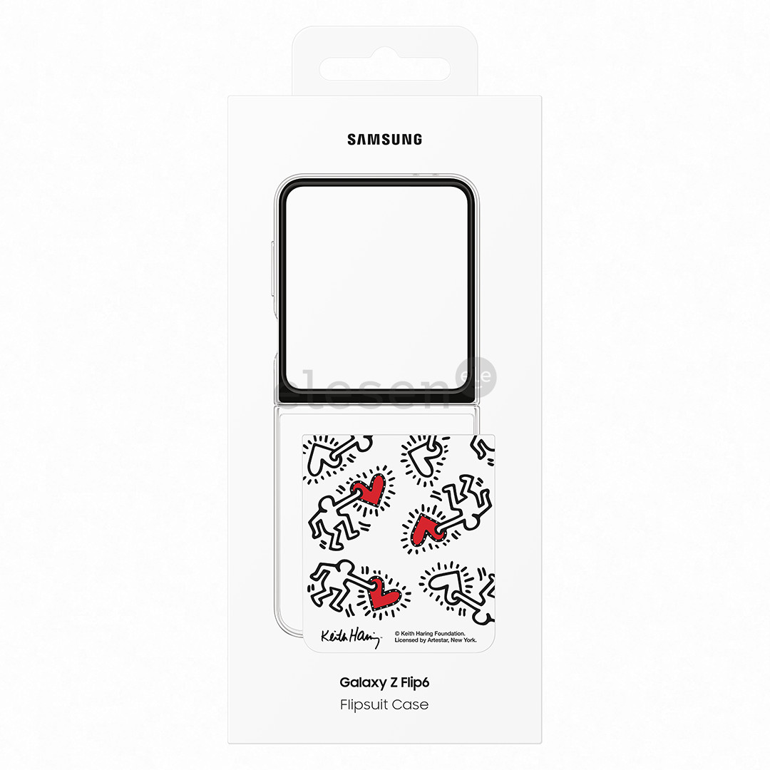 Samsung Flipsuit Case, Galaxy Flip6, baltas - Dėklas