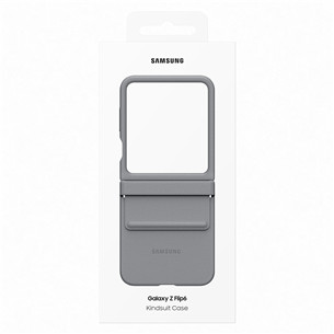 Samsung Kindsuit Case, Galaxy Flip6, gray - Case