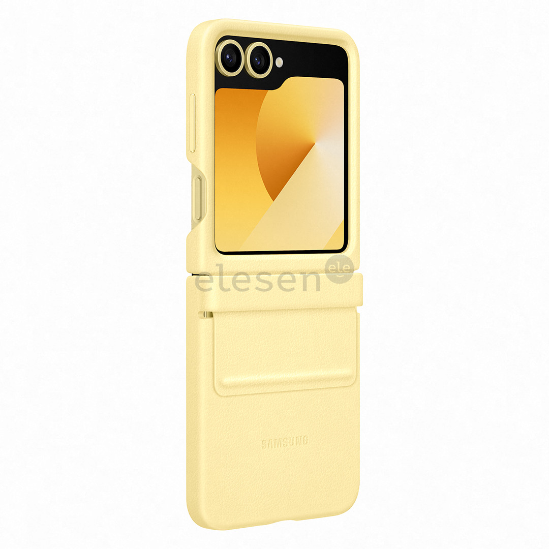 Samsung Kindsuit Case, Galaxy Flip6, желтый - Чехол