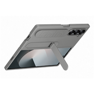 Samsung Silicone Case, Galaxy Fold6, pilkas - Dėklas