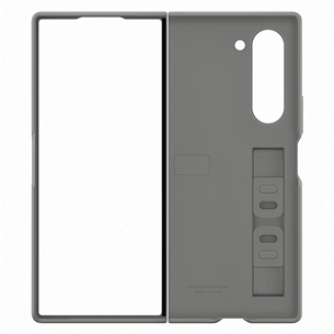 Samsung Silicone Case, Galaxy Fold6, pilkas - Dėklas