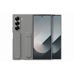 Samsung Silicone Case, Galaxy Fold6, pilkas - Dėklas