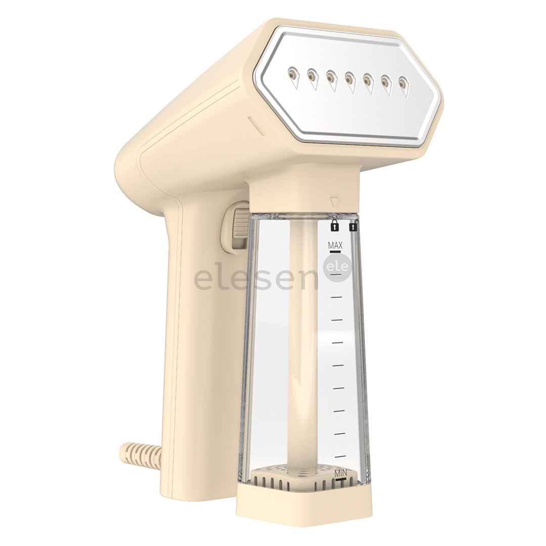 SteamOne, smėlio spalvos - Garinis lygintuvas + pūkų rinkiklis