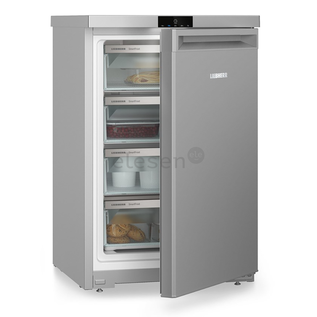 Liebherr, Pure, 107 L, height 85 cm, silver - Freezer