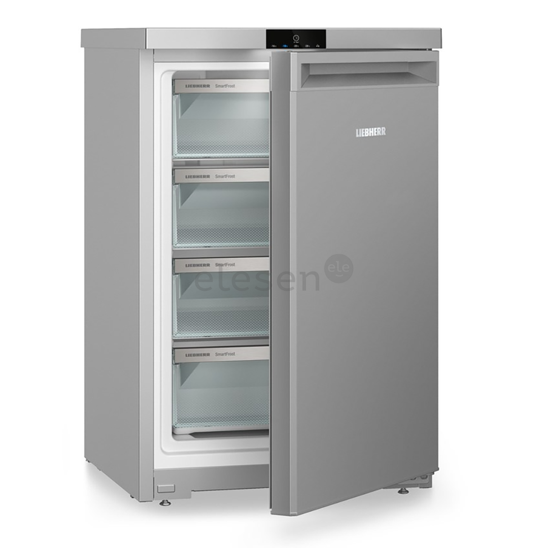 Liebherr, Pure, 107 L, height 85 cm, silver - Freezer