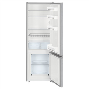 Liebherr, SmartFrost, 265 L, aukštis 162 cm, sidabro spalvos - Šaldytuvas