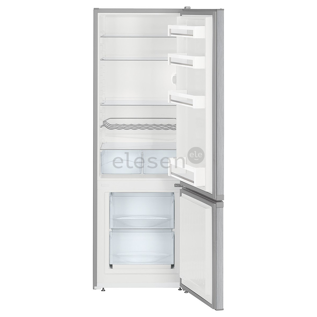 Liebherr, SmartFrost, 265 L, aukštis 162 cm, sidabro spalvos - Šaldytuvas