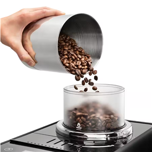 Espreso kavos aparatas DeLonghi Rivelia Onyx Black EXAM440.55.B, juodas