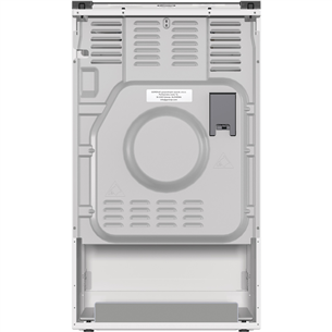 Dujinė viryklė su elektrine orkaite Gorenje GK5C41WJ, 62 L, plotis 50 cm, balta