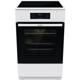 Indukcinė viryklė su elektrine orkaite Gorenje GEIT5C60WPG, 70 L, plotis 50 cm, balta