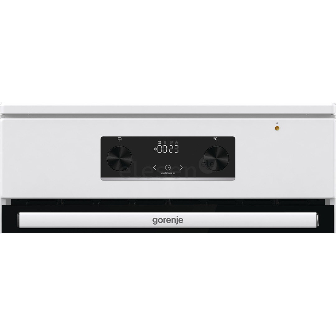 Gorenje, 70 L, width 50 cm, white - Induction cooker with electric oven