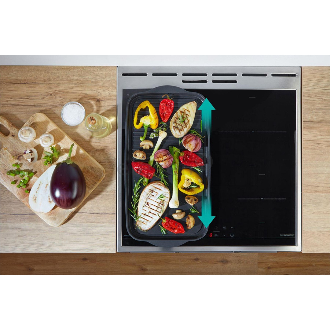 Gorenje, 70 L, width 50 cm, white - Induction cooker with electric oven