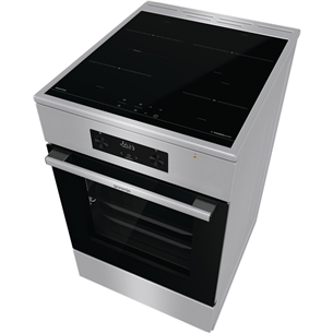 Indukcinė viryklė su elektrine orkaite Gorenje GEIT5C61XPG, 70 L, plotis 50 cm