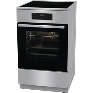 Indukcinė viryklė su elektrine orkaite Gorenje GEIT5C61XPG, 70 L, plotis 50 cm