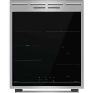Indukcinė viryklė su elektrine orkaite Gorenje GEIT5C61XPG, 70 L, plotis 50 cm