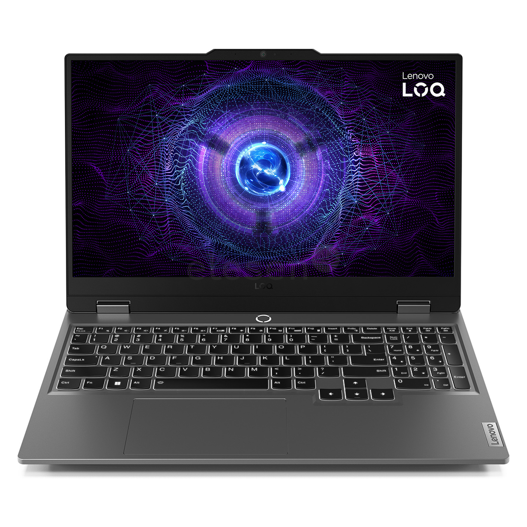 Lenovo LOQ 15IAX9, 15.6'', FHD, 144 Hz, i5, 24 GB, 512 GB, RTX 4050, ENG, gray - Notebook